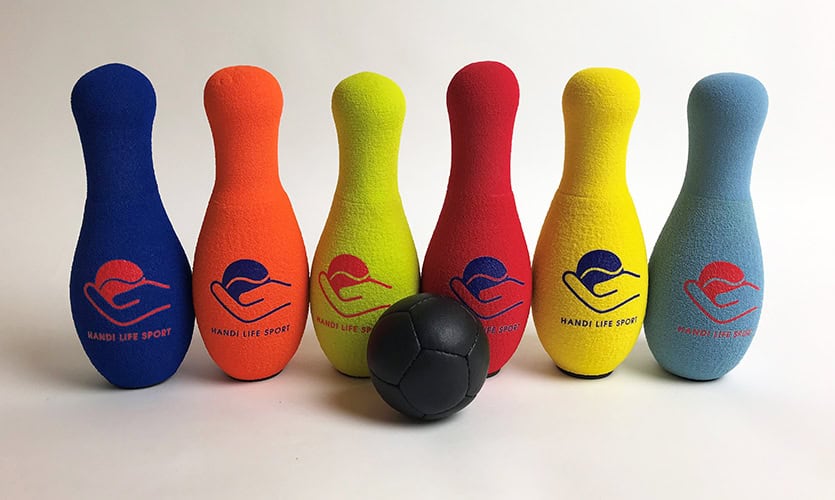 Bowling Light - Complete set - new foam skittles