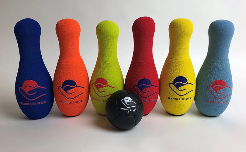 Bowling Light - Complete set - new foam skittles