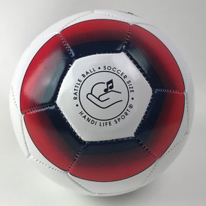 Rattling soccer ball, size 4