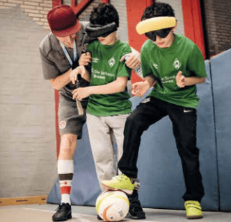  Blind football  