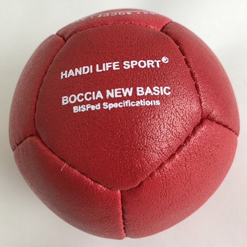 Single Red New Basic boccia ball