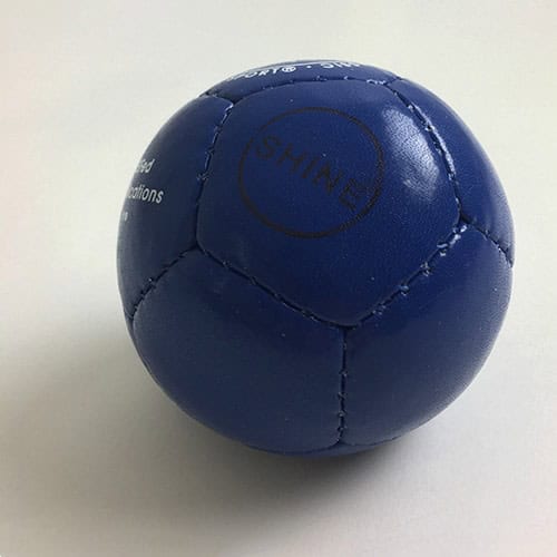 Superior Shine boccia ball in blue
