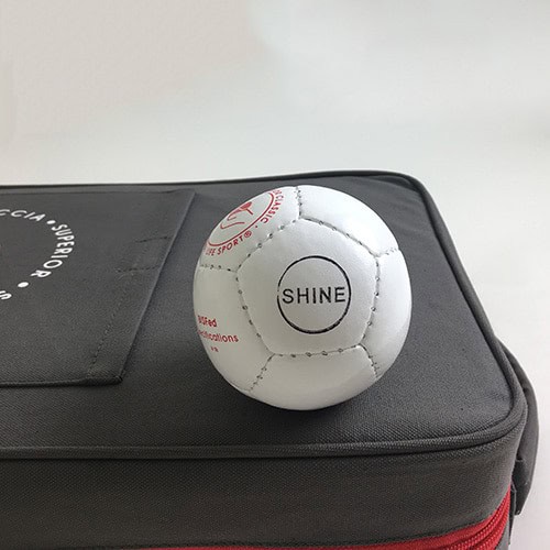 White Superior Shine Boccia ball