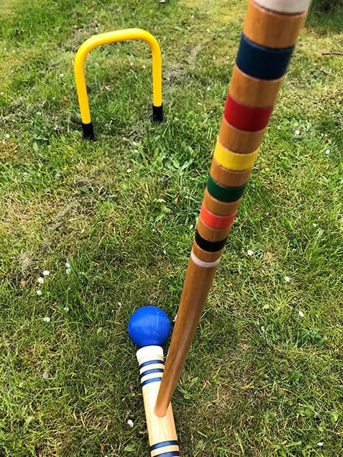 Outdoor Croquet