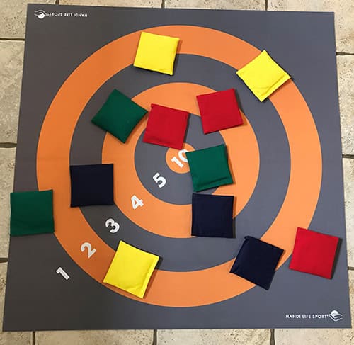 Target Mat including 12 beanbags