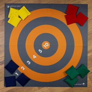 Floor Target Mat and 12 Beanbags