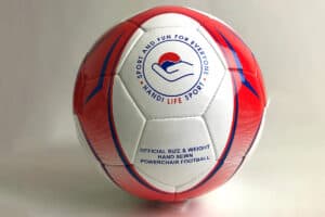Powerchair football in new design