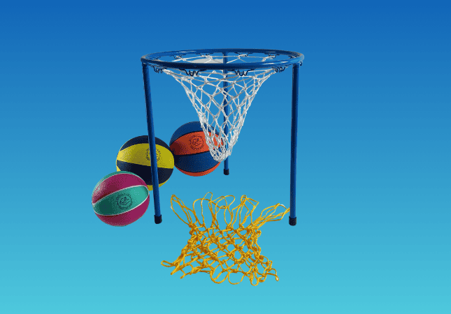 Standing Circle Goal with two nets